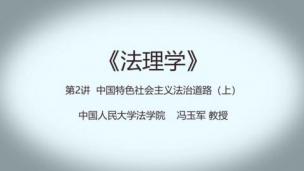 中国特色社会主义法治道路——冯玉军