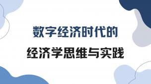 数字经济时代的经济学思维与实践  数字课程